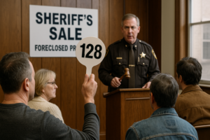 Sheriff’s sale representation and in-person proxy bidding in Louisiana